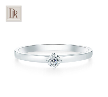 求婚钻戒女戒定制正品订婚钻石戒指 I Swear系列 简约款 